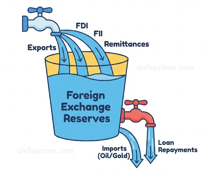 Current and Capital Account UPSC Economics Basics