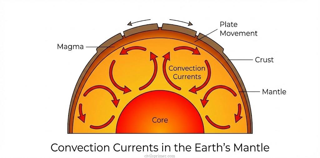 convection current theory upsc physical geography basics